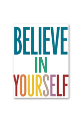 Canvas Motivational Wall Art Poster