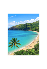Hawaii Canvas Wall Art Poster