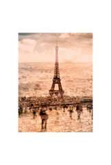 Paris Canvas Wall Art Poster