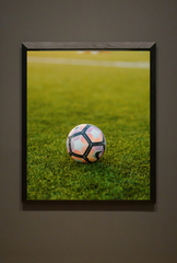 Soccer Canvas Wall Art Poster