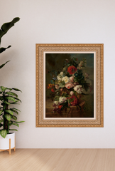 Flower Canvas Wall Art Poster