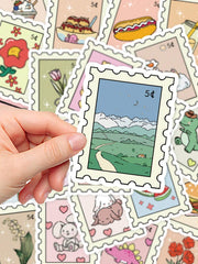Decorative Creative Stamp Stickers Back To School