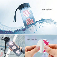 50PCS Pink Bible Jesus Stickers Aesthetic Vinyl Stickers Waterproof Decals for Scrapbook Journaling Laptop Bumper Skateboard Water Bottles Computer Phone