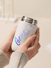 10pcs Custom Name Stickers Laser Vinyl Stickers Print And Cut Any Design Laminated Waterproof Logo