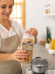 Custom Stickers Household Storage Can Condiment Bottle Storage Box l Sugar Peanut Dry Fruit Food Items Label Waterproof