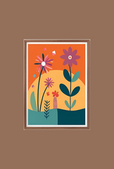 Colorful Canvas Wall Art Poster