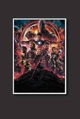 Avengers Canvas Wall Art Poster
