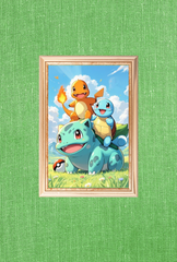 Pokemon Canvas Wall Art Poster