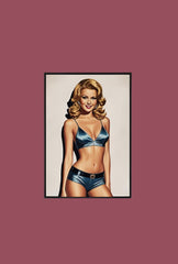 Retro Siren: Glamour Canvas Art