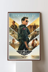 "Top Gun Canvas Wall Art: Take Your Decor to New Heights"