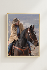 Western Canvas Wall Art Poster