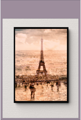 Paris Canvas Wall Art Poster