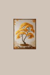 Golden Ginkgo: Illuminate Your Walls with Natural Beauty