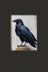 Raven's Wisdom Canvas Art: Bring Intrigue to Your Walls