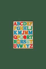 Engaging Alphabet Canvas Wall Art for Kids