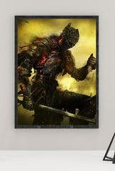 Dark Souls: Ashen One Ember Canvas Art