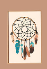 Ganfaner Unique Boho Canvas Wall Art