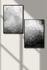 Dynamic Canvas: Staggered Wall Art for a Modern Look
