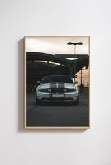 "Mustang Canvas Wall Art: Unleash American Muscle!"