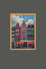Amsterdam Canvas Wall Art for a Touch of Dutch Delight