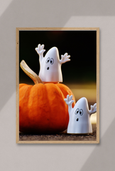 Halloween Canvas Wall Art Poster