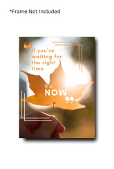 Autumn Canvas Wall Art Poster.