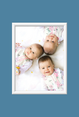 Cute Triplet Memory Wall Art Poster Canvas For Home-Ganfaner