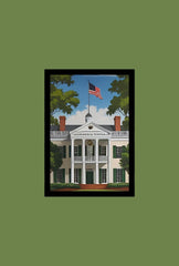 Augusta's Grandeur: Clubhouse Canvas Art
