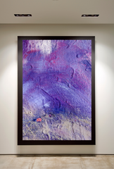 Purple Canvas Wall Art Poster