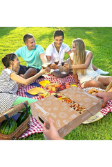 Ganfaner 10-Pack Grease-Proof Pastry Takeout Boxes with Lids