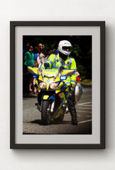 Law & Order: Honor Valor with Police Canvas Art