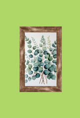Serene Eucalyptus: Fresh Canvas Wall Art for a Natural Touch