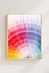 Color Spectrum: Pantone Canvas Wall Art