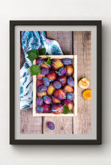 Orchard's Bounty: Plum Canvas Art
