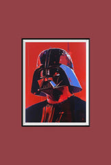 Vader's Fury: Abstract Star Wars Canvas Art