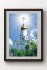 "Ganfaner's Glow" - Radiance Lighted Canvas Wall Art (Holidaypac)