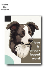 Custom Pet Portraits, personalized bedroom art, pet lover poster