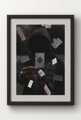 Ace in the Hole: Poker Canvas Art