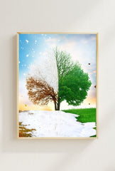 Seasonal Harmony Canvas Art