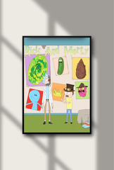 Rick's Gallery: Rick and Morty Canvas Print