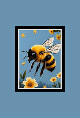 Bring Nature's Sweetness Home with Bumble Bee Canvas Art