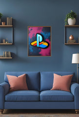 Gamer's Edge: PlayStation Canvas Art