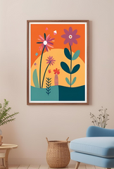 Colorful Canvas Wall Art Poster