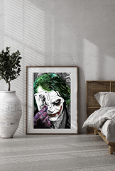 Joker Canvas Wall Art Poster