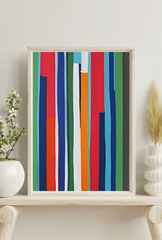 Vertical Canvas Wall Art Poster