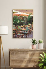 Parisian Terrace Canvas Art