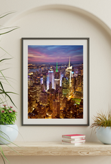 New York Canvas Wall Art Poster
