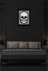 Skull Canvas Wall Art Poster