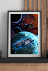 Star Wars Canvas Wall Art Poster
