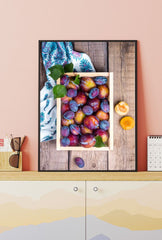 Orchard's Bounty: Plum Canvas Art